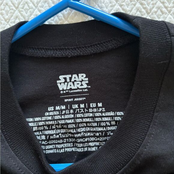 Disney Star Wars Black Long Sleeve Shirt Choose Your Path Circle -size Medium - Picture 4 of 7